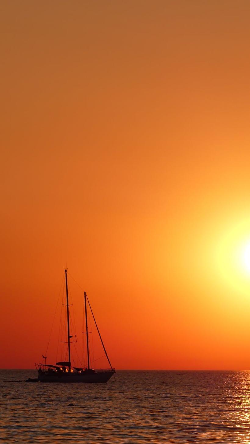Atardeceres en la bahía de Cartagena